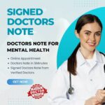 Doctors Note For Mental Health