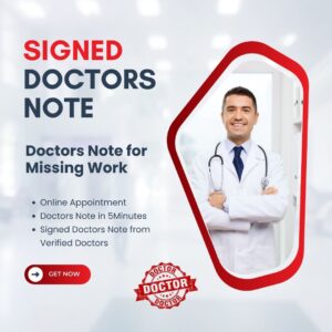 Doctors Note for Missing Work