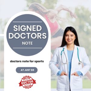 Doctors Note for Sports