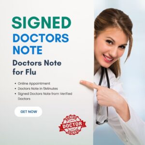 Doctors Note for flu