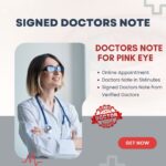 Doctors Note for pink eye