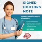 Doctors Note for travel insurance