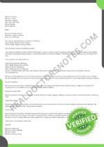 patient letter of medical necessity Template