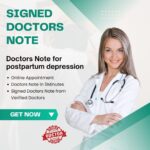 Doctors Note for postpartum depression