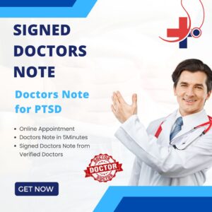 Doctors Note for PTSD