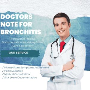 Bronchitis Doctor Medical Note