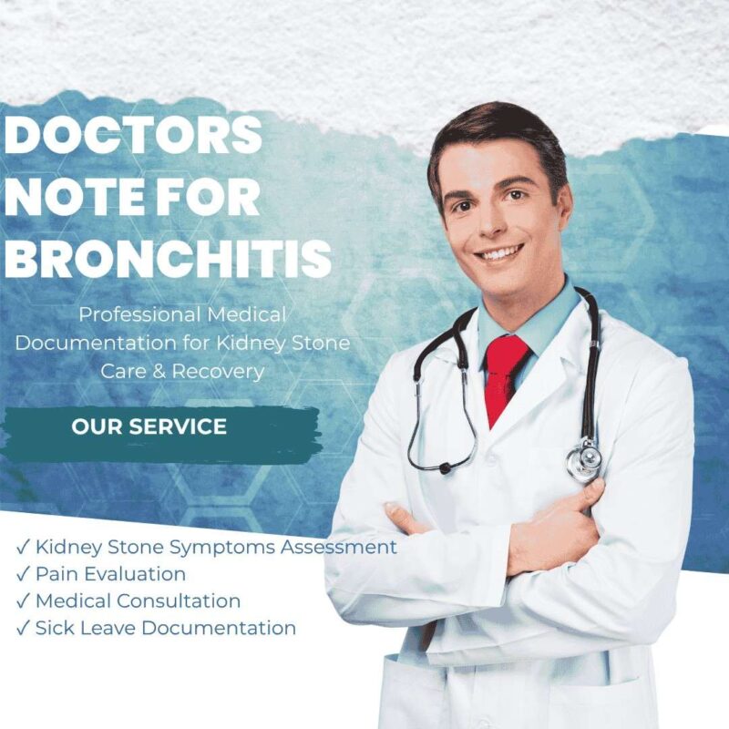 Bronchitis Doctor Medical Note