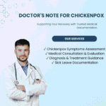 Doctor's Note for chickenpox