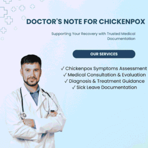 Doctors Note for Chickenpox | School Work Leave