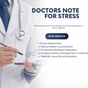 Doctors Note for Stres