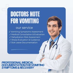 Doctors Note for Vomiting