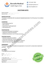 Doctors Note for vomiting