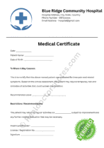 Doctor Excuse Note for Knee Pain Doctor Excuse Note for Knee Pain