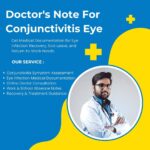 Doctor's Note For Conjunctivitis Eye