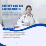 Doctors Note for Gastroenteritis