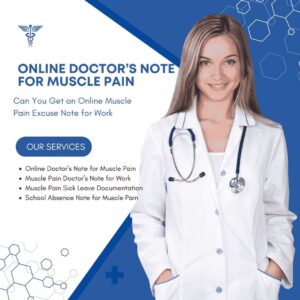 Doctors Note for Muscle Pain