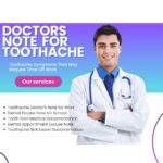Doctors Note for Toothach