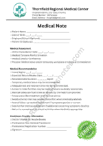 Medical Note for Painful Urination