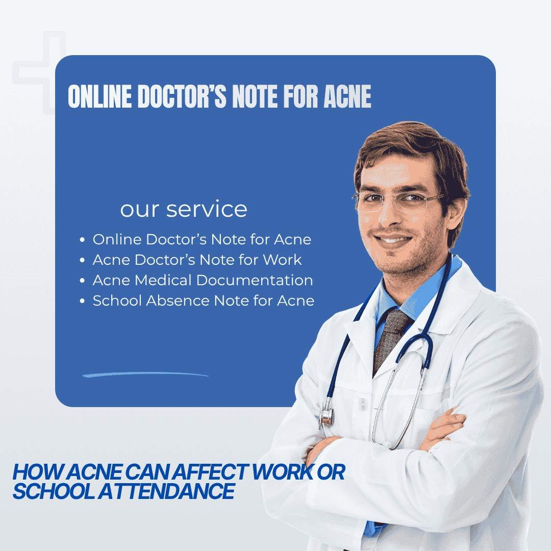 Online Doctors Note for Acne