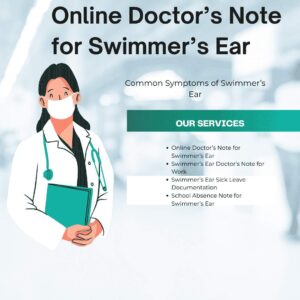 Online Doctors Note for Swimmers Ear