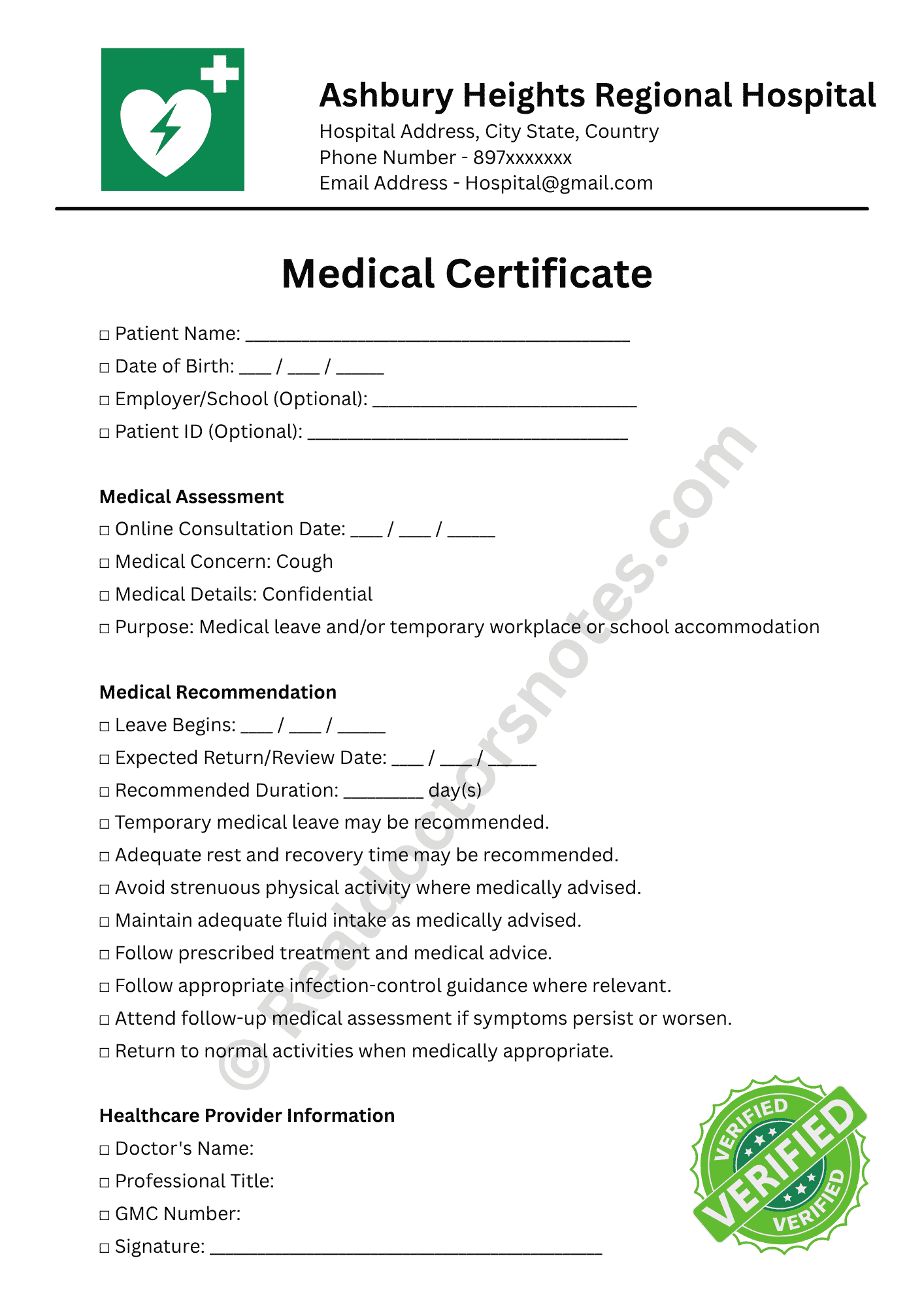 Online Doctor’s Note for Cough: Work Excuse Guide - Image 3