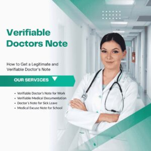 Verifiable Doctors Note