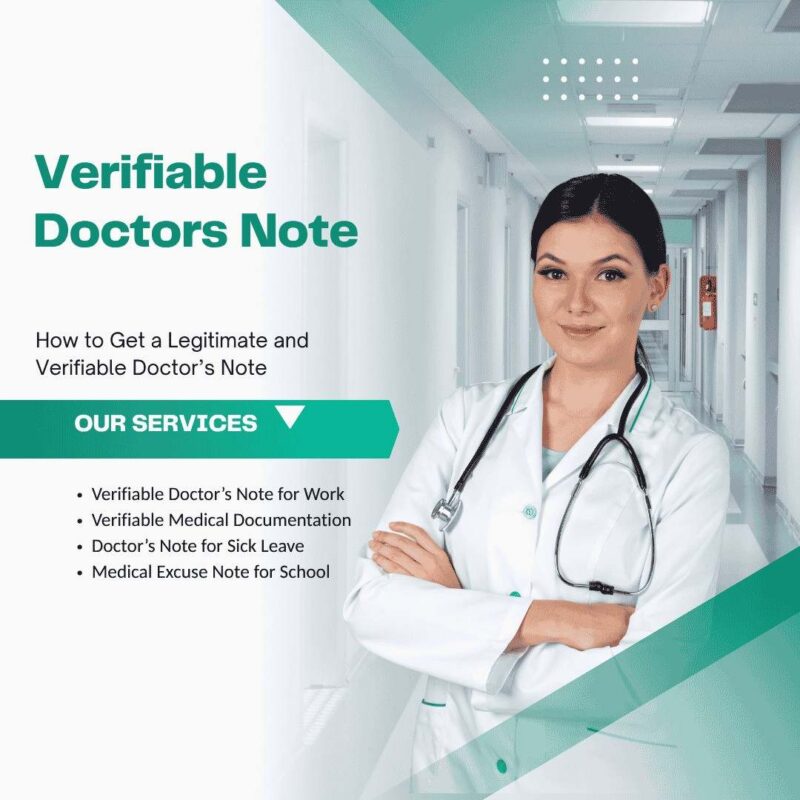 Verifiable Doctors Note Verifiable Doctors Note