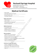 Verifiable Medical Note