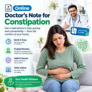 Doctor note for constipation