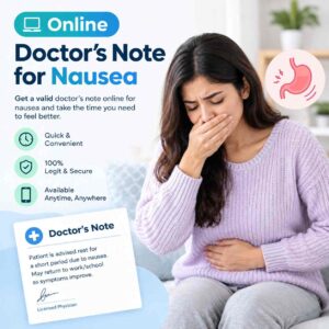 Online Doctor’s Note for Nausea: Sick Leave Guide