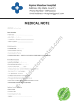 MEDICAL NOTE for Wrist Injury MEDICAL NOTE for Wrist Injury